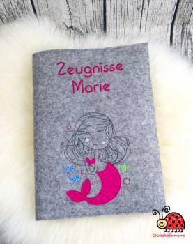 Zeugnismappe "Meerjungfrau"